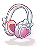 Heart Headphones