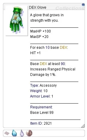Dex Glove with enchants