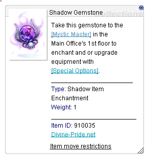 Shadow Gemstone