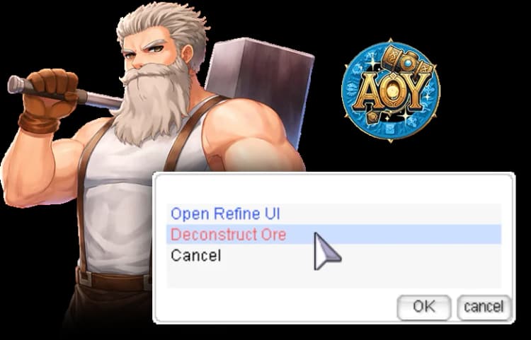 Ore Deconstruction UI