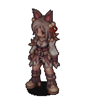 Black Fox Ear Ribbon