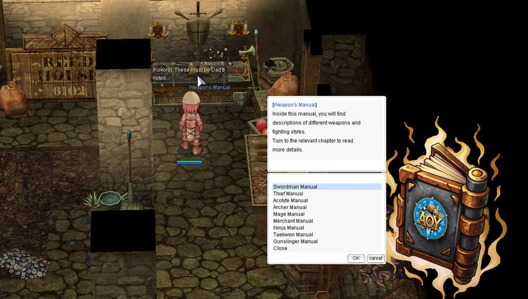 Weapon Manual Selection