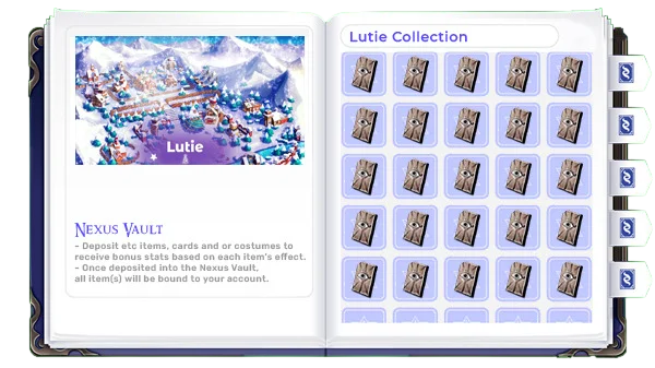Lutie collection artwork