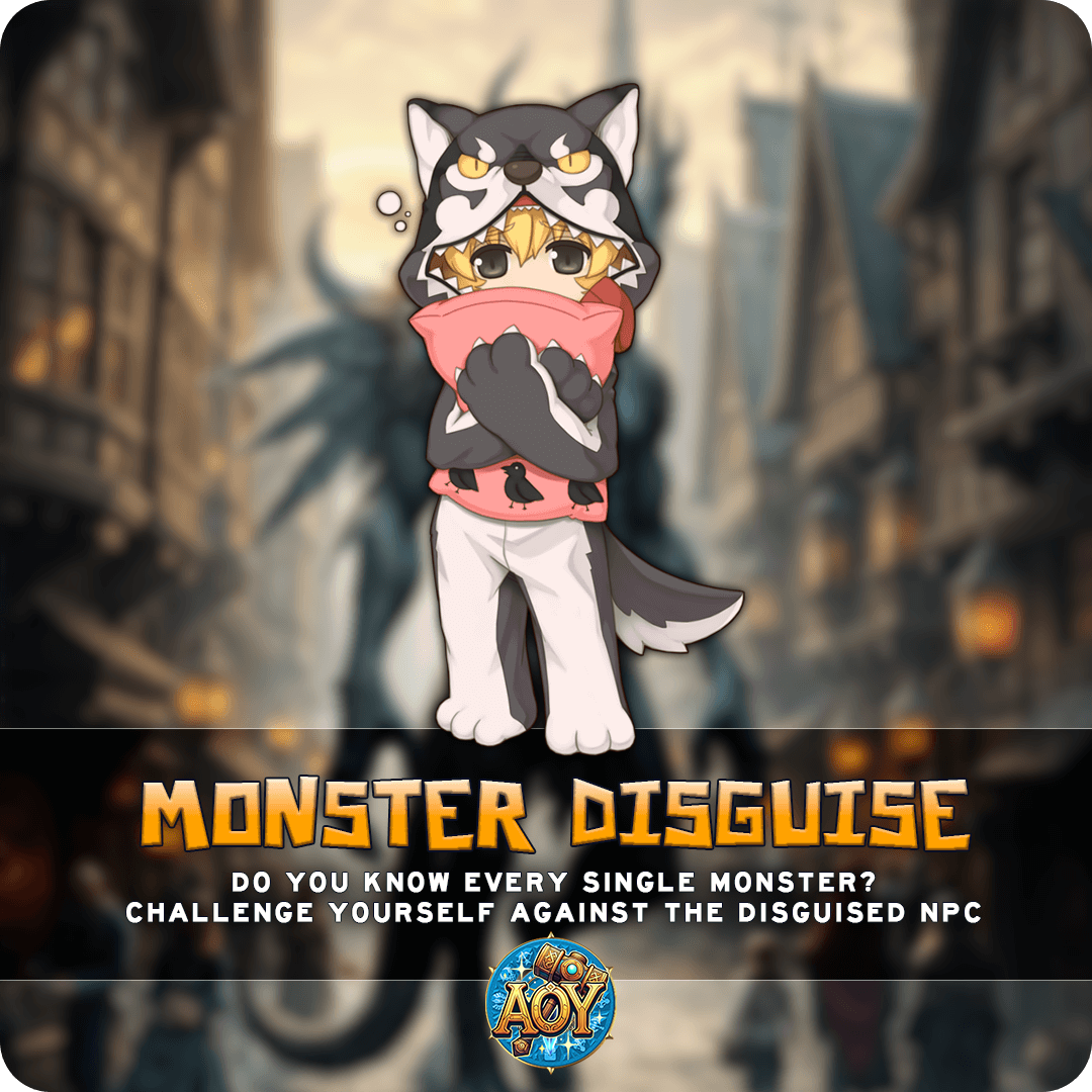 🙈 Monster Disguise
