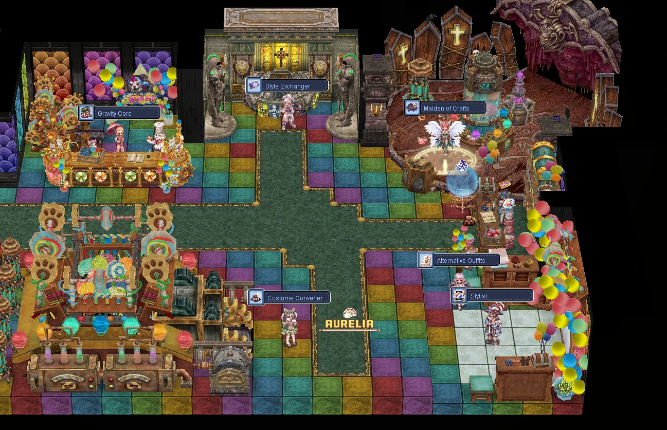 Boutique interior showcase