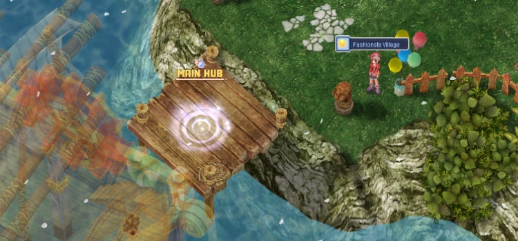 Fashion Village main hub overview