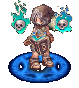 Costume Skull Sorcerer Hood Set preview